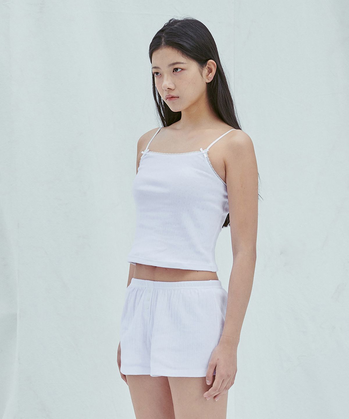 슬리피곰(SLEEPYGOM) Pure White  Camisole
