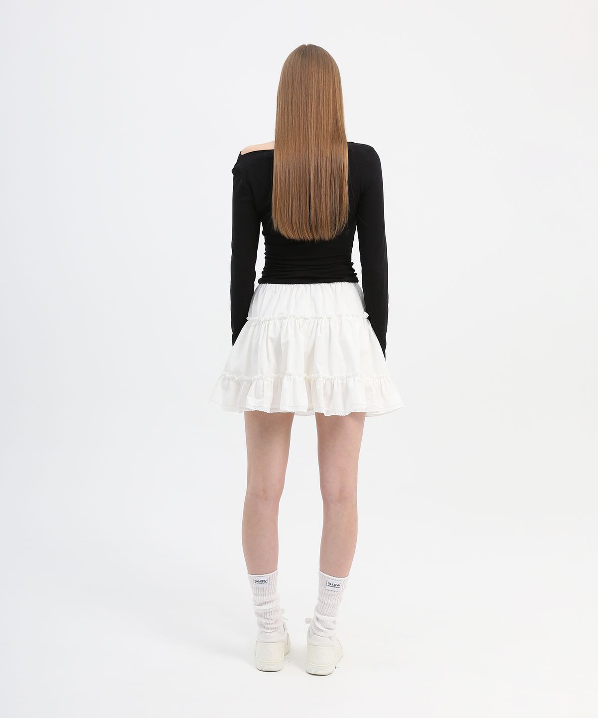 슬로우가먼츠(SLLOW GARMENTS) FLOWING LONG SLEEVED TOP