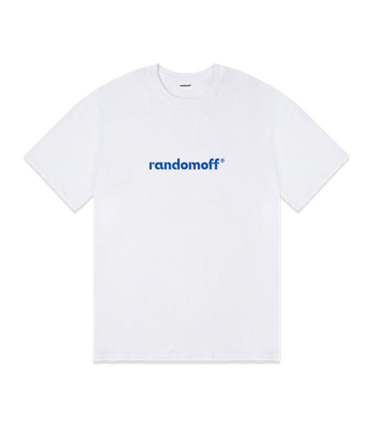랜덤오프(RANDOMOFF) BAISC LOGO 반팔티 [5컬러]