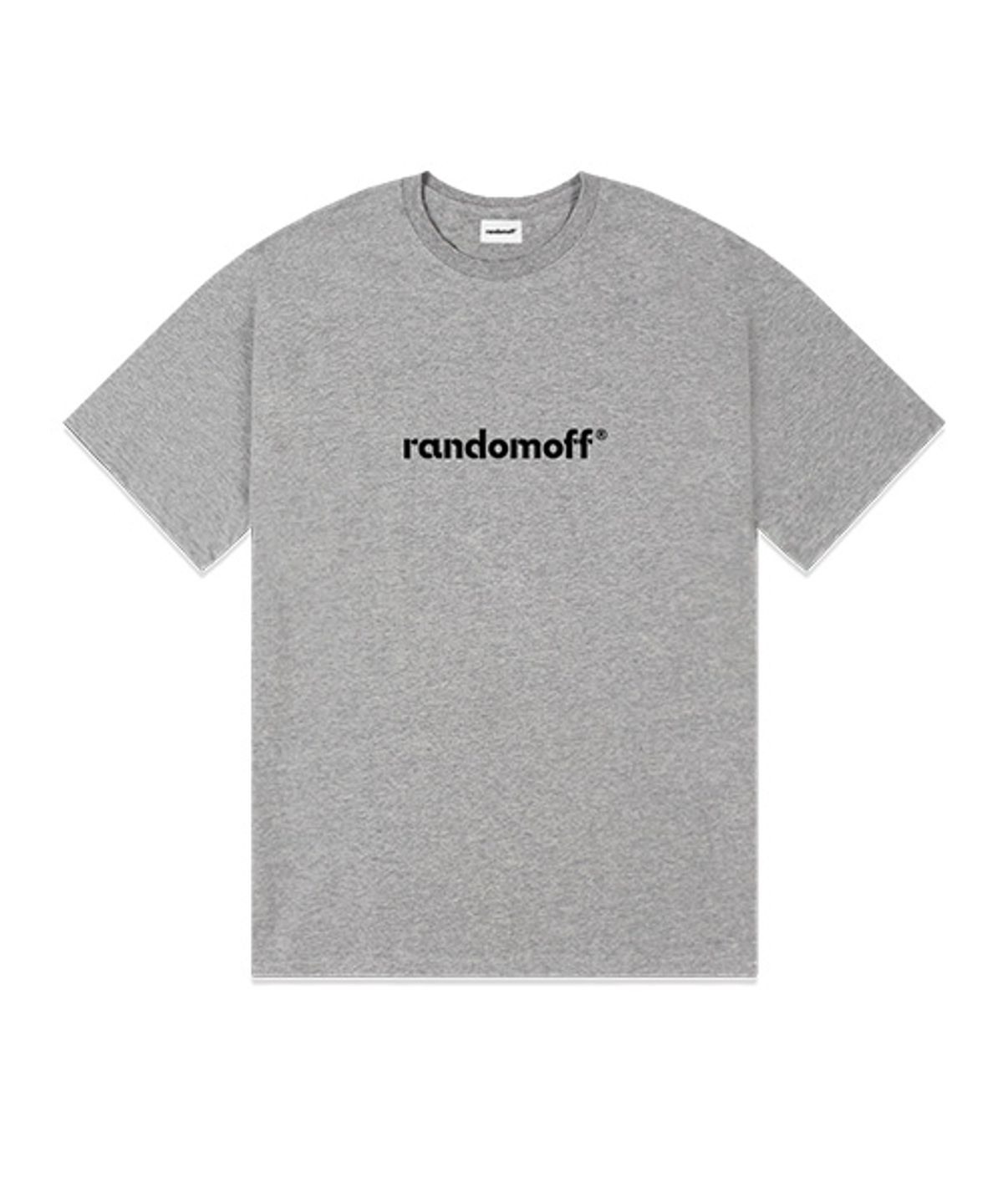랜덤오프(RANDOMOFF) BAISC LOGO 반팔티 [5컬러]