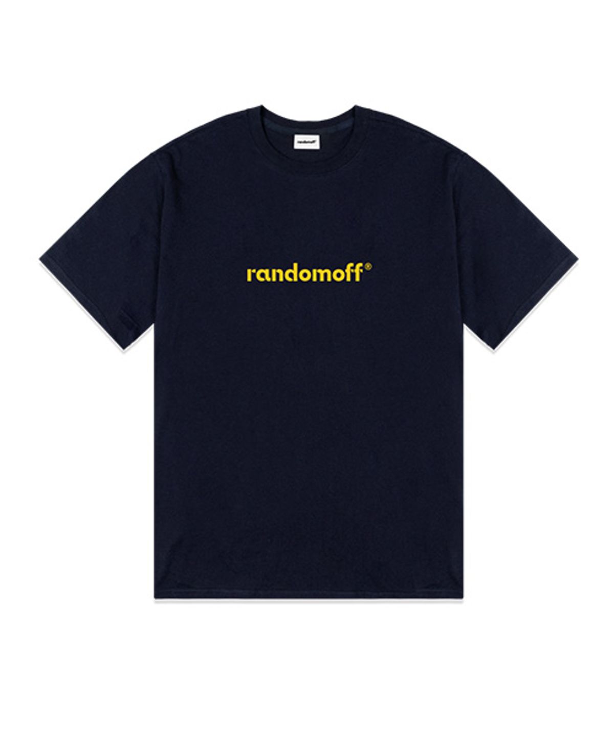 랜덤오프(RANDOMOFF) BAISC LOGO 반팔티 [5컬러]