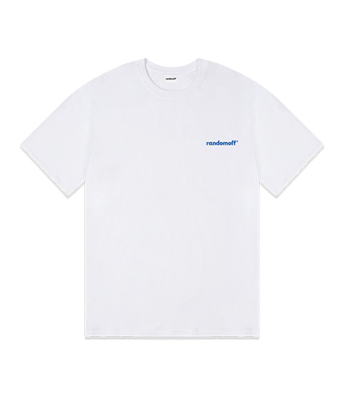 랜덤오프(RANDOMOFF) BAISC LOGO MINI 반팔티 [5컬러]