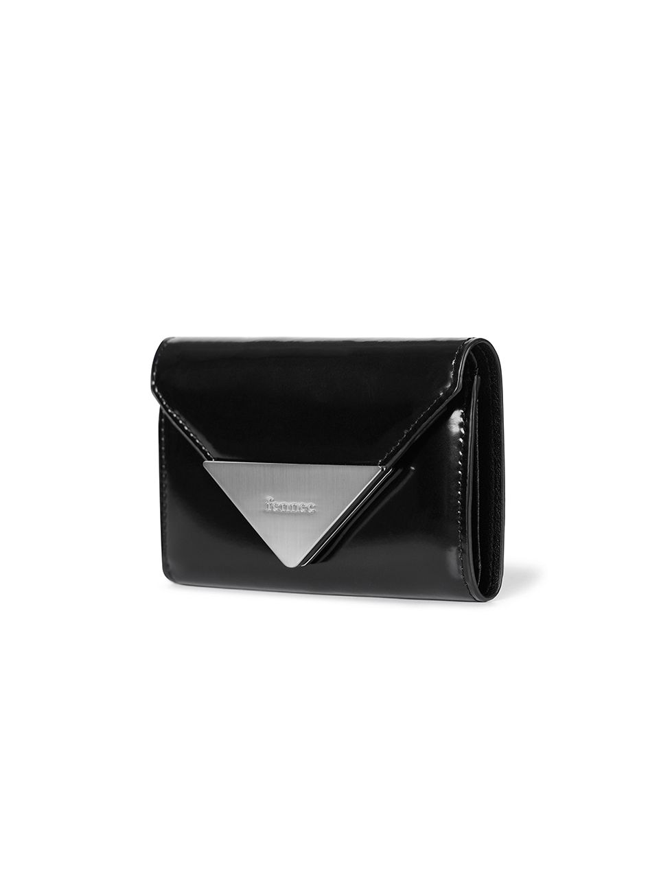 [FENNEC] ★ MATT TRIANGLE WALLET 2COLOR★ Fennec] Crinkle Triangle Triple Wallet-D (11 Color) *2025