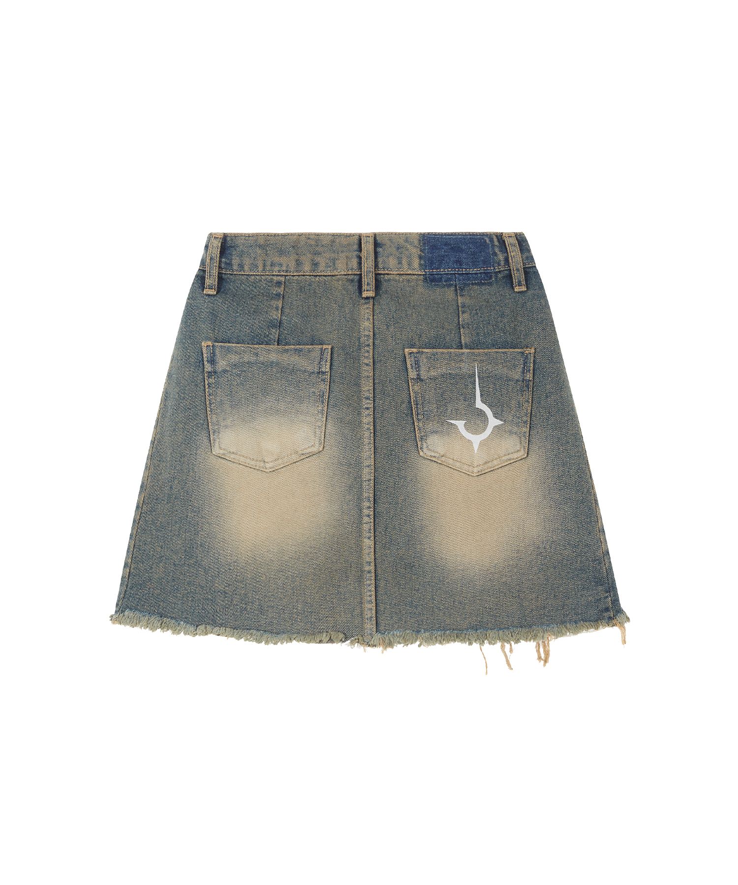 ワンピース Legendary Dune Harkonnen Washed Denim Mini Skirt 2 Colors MUSINSA | ULKIN CANVAS Legendary Dune Hakonen Washing Denim