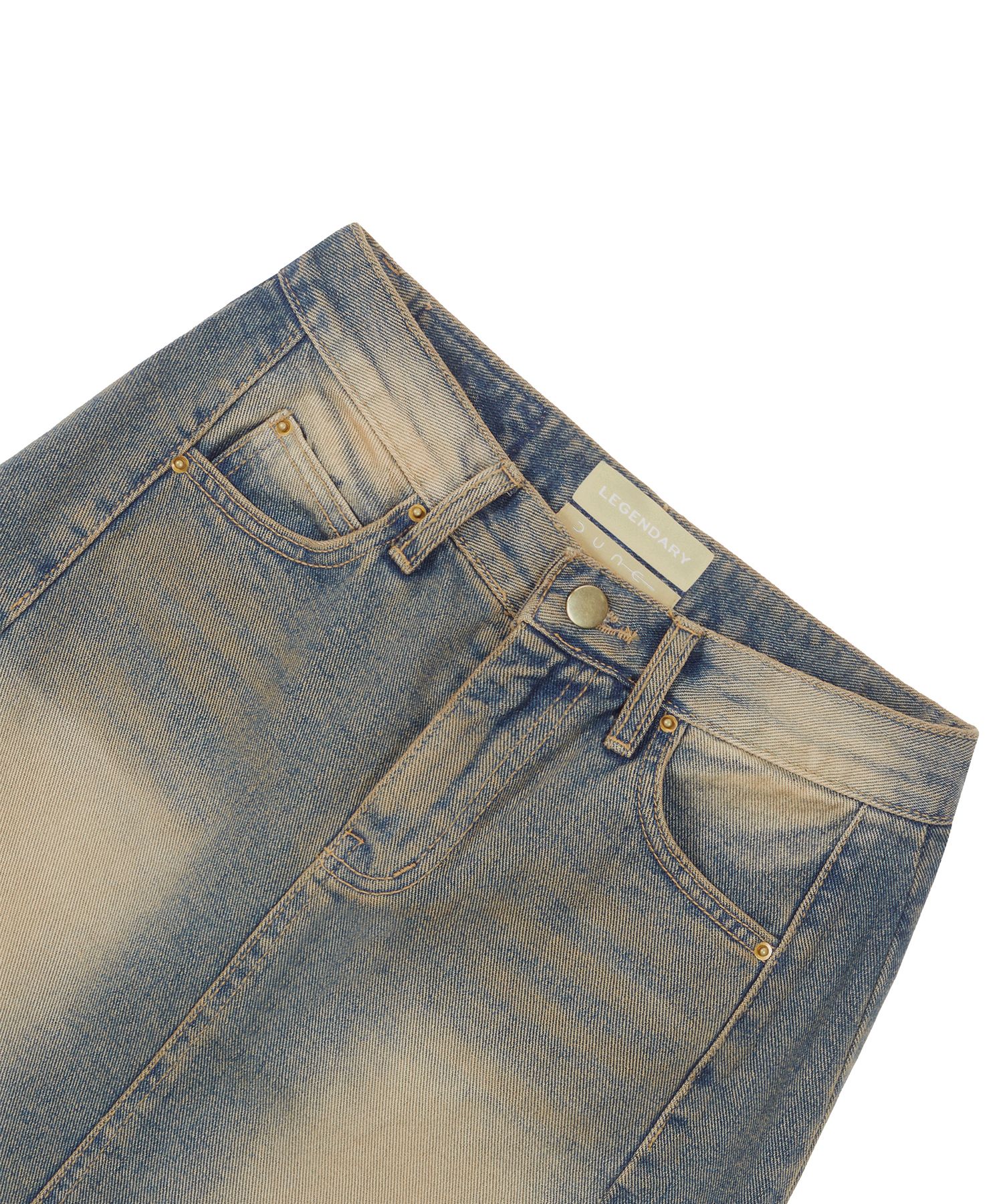 ワンピース Legendary Dune Harkonnen Washed Denim Mini Skirt 2 Colors MUSINSA | ULKIN CANVAS Legendary Dune Hakonen Washing Denim