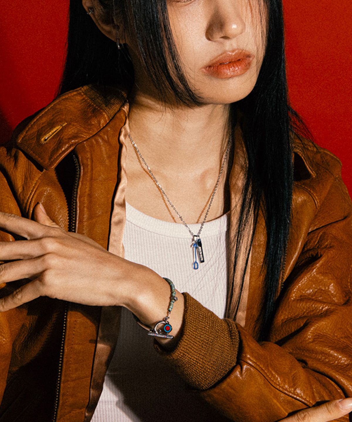 어센틱모즈(AUTHENTICMODS) Autofiction necklace 01