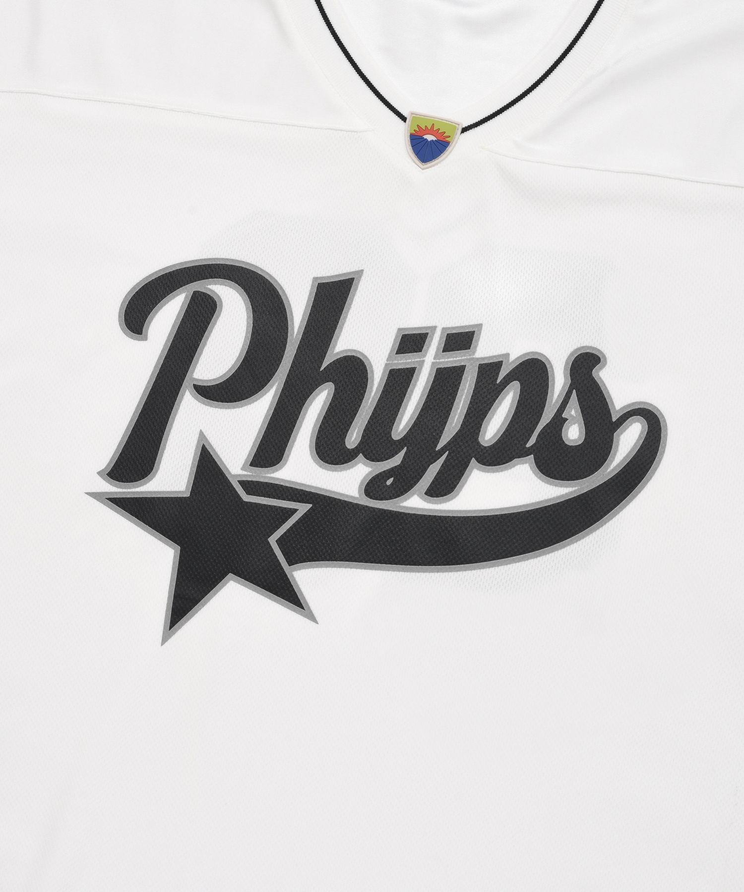 ◆24SS PHYPS STAR TAIL MESH JERSEY/3色◆ MUSINSA | PHYPS Startail Mesh Jersey Short Sleeve T-Shirt_White