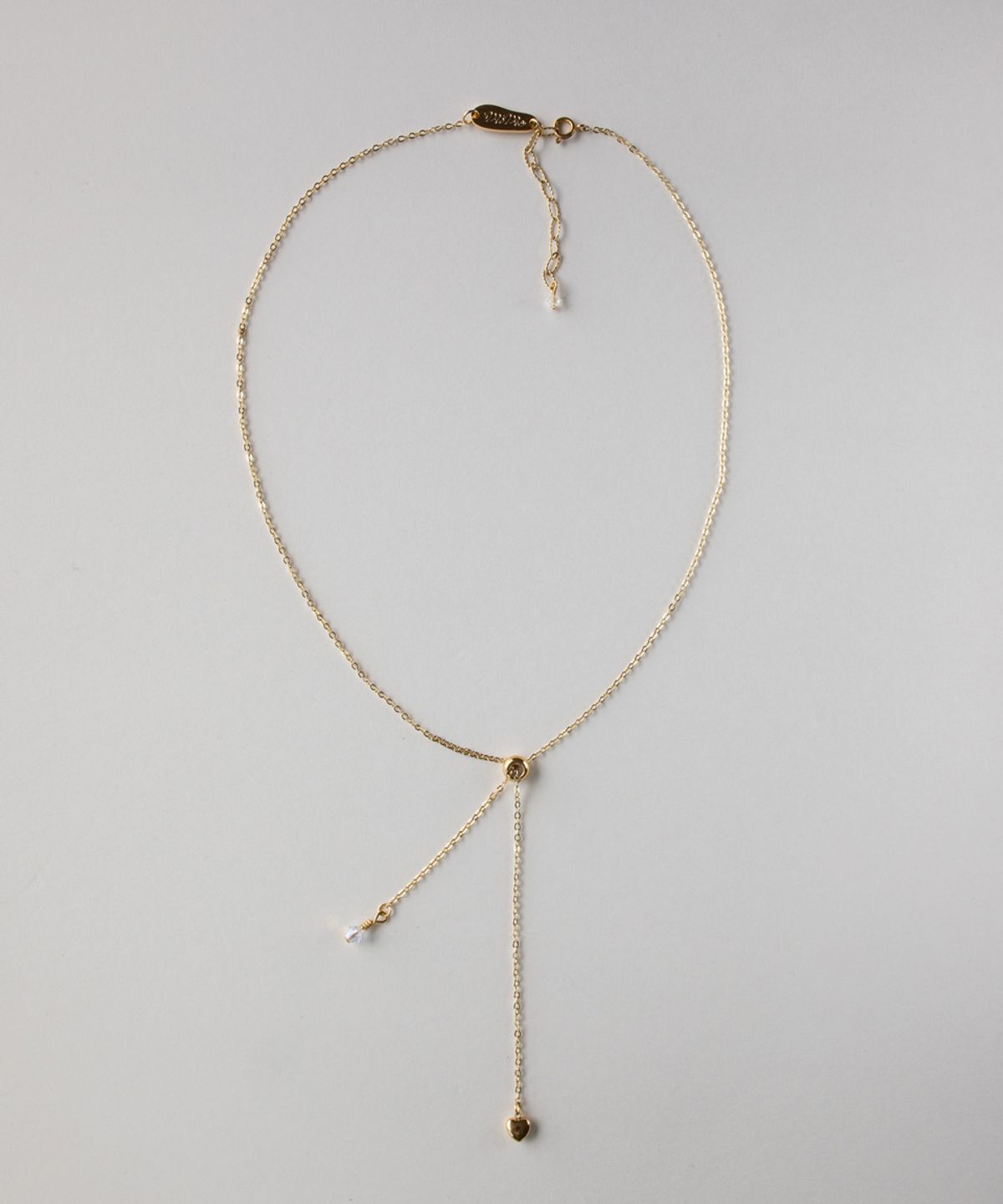 메리모티브(MERRYMOTIVE) Love and bright surgical chain necklace