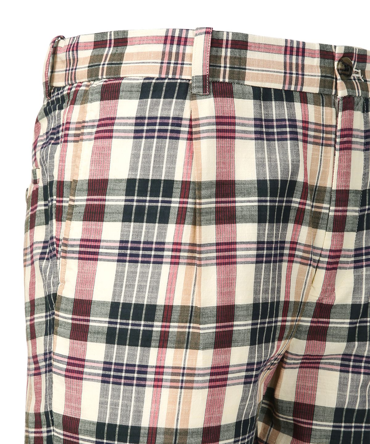 브룩스 브라더스(BROOKS BROTHERS) 마드라스 쇼츠 (카키) (BBPSMM77812EM)