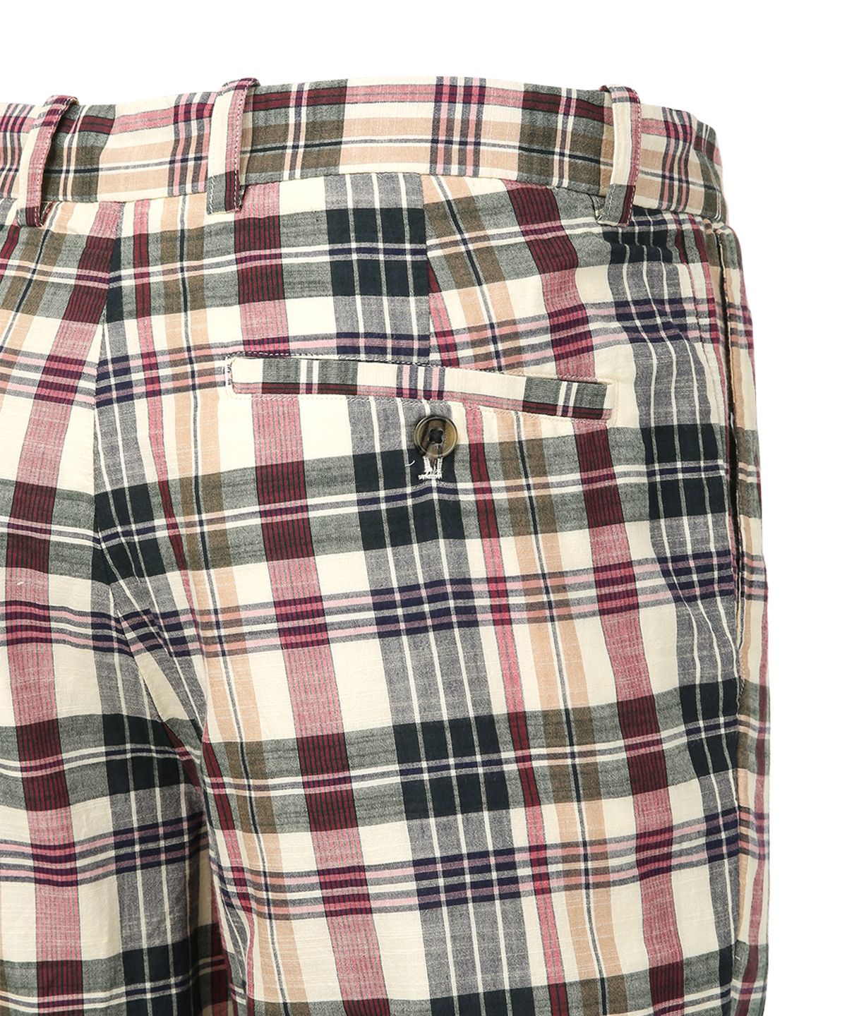 브룩스 브라더스(BROOKS BROTHERS) 마드라스 쇼츠 (카키) (BBPSMM77812EM)