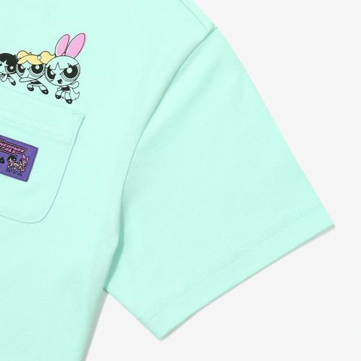 휠라 키즈(FILA KIDS) 파워퍼프걸 포켓 티셔츠(FK2RSG2P01FPGR)