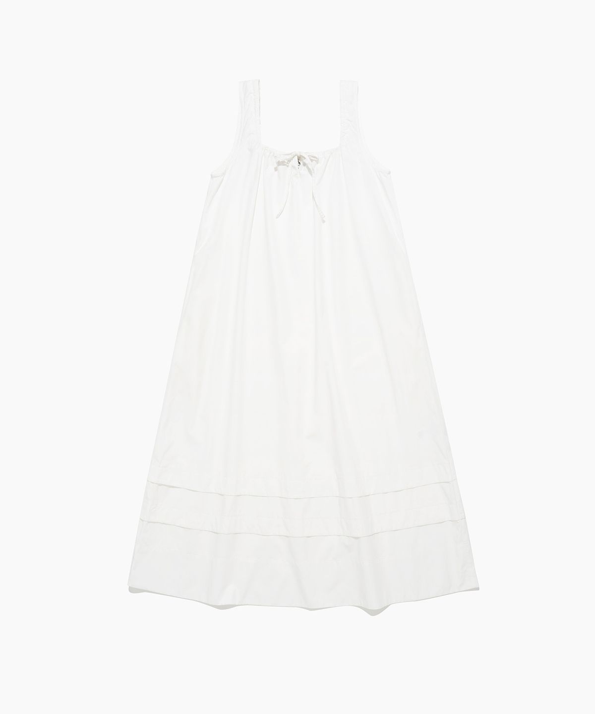 튜드먼트(TTUDEMENT) SLEEVELESS LONG DRESS IVORY