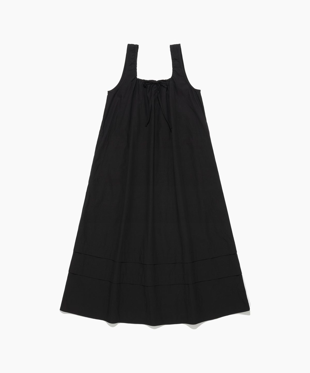 튜드먼트(TTUDEMENT) SLEEVELESS LONG DRESS BLACK