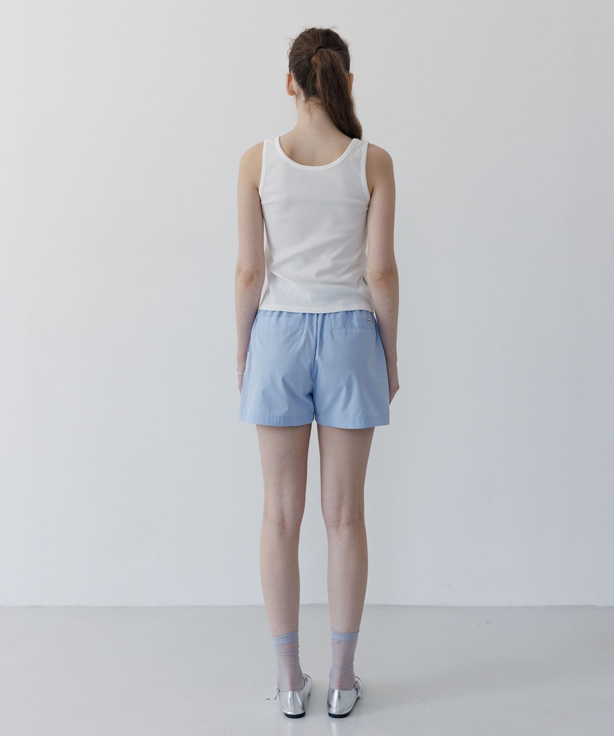 튜드먼트(TTUDEMENT) BANDING SHORTS L.BLUE