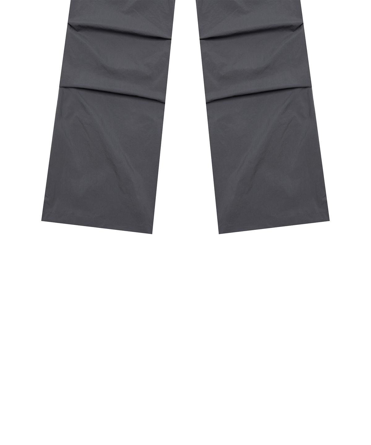 러브이즈트루(LUVISTRUE) CURVED L COMFY PARACHUTE PANTS(CHARCOAL)