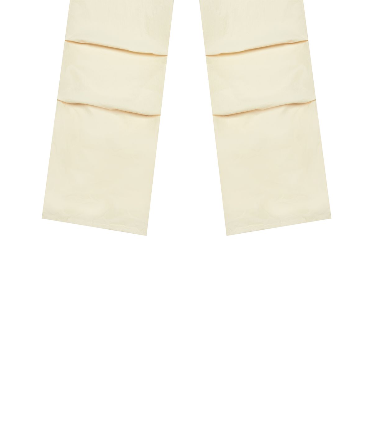 러브이즈트루(LUVISTRUE) CURVED L COMFY PARACHUTE PANTS(CREAM)