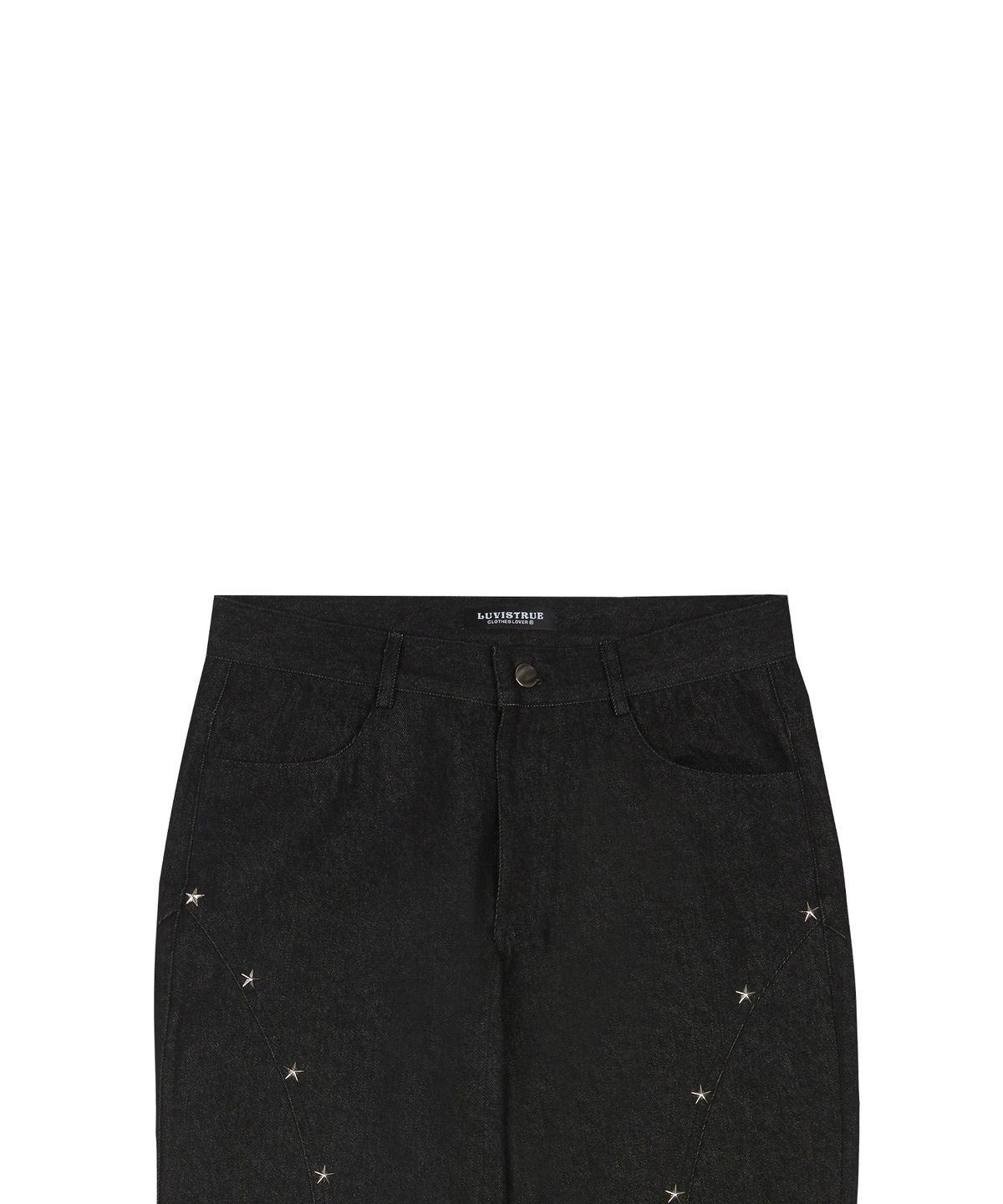 러브이즈트루(LUVISTRUE) RT BOOTSCUT PANTS(BLACK)