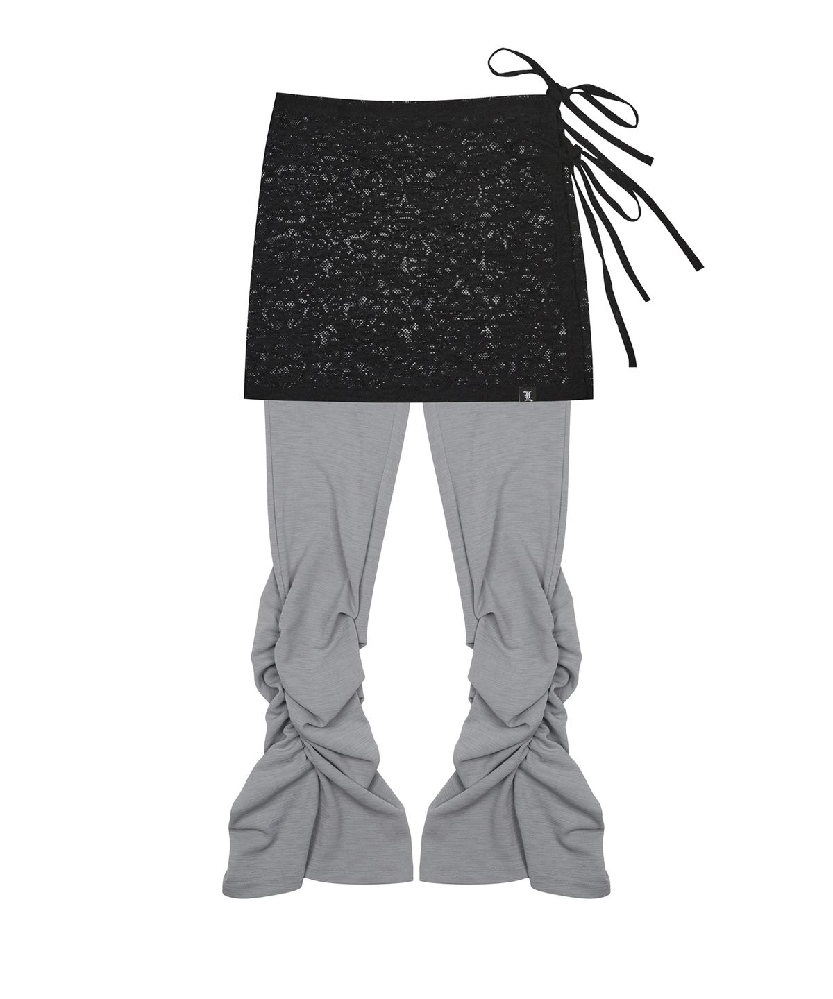 러브이즈트루(LUVISTRUE) RT LAYERED PANTS(GRAY)