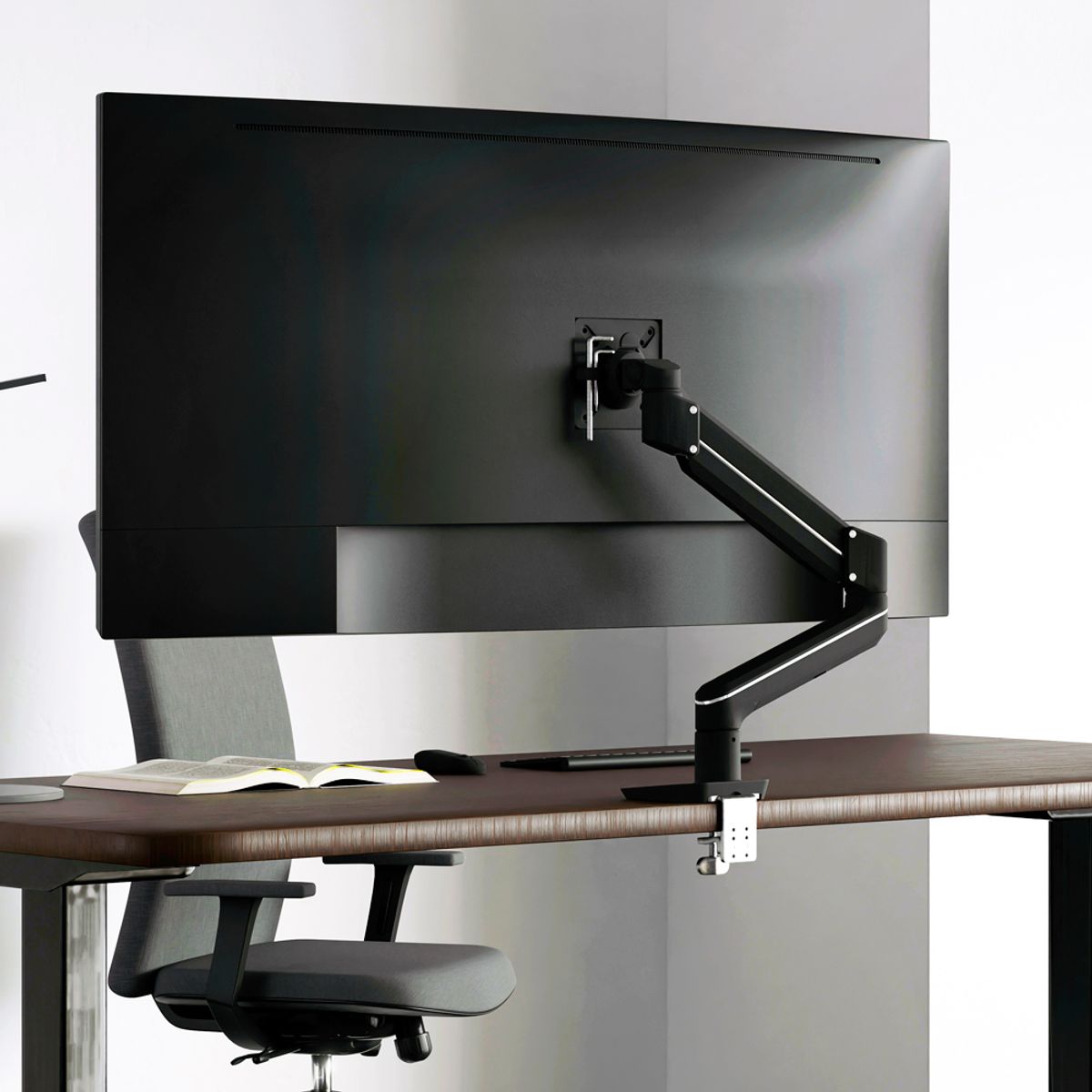 펠로우즈(FELLOWES) FLEX 싱글 모니터암 거치대