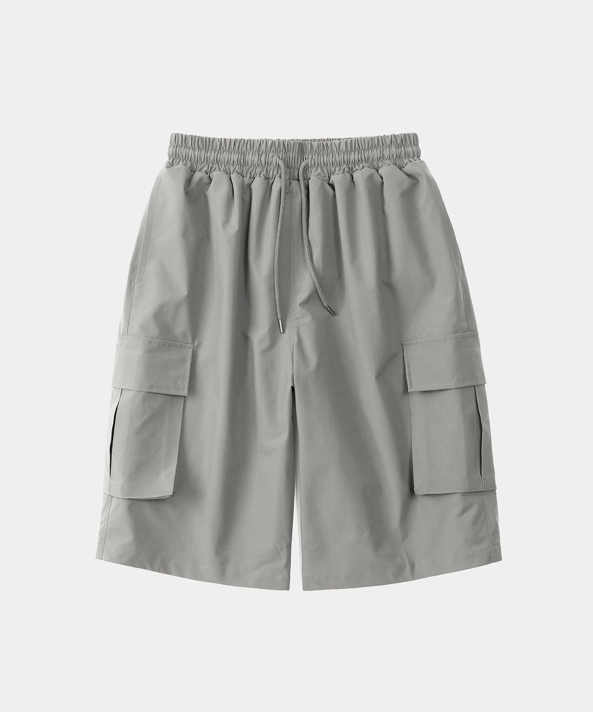 엑스컨테이너(EXCONTAINER) 디비전 와이드 카고 버뮤다 팬츠 (GREY)