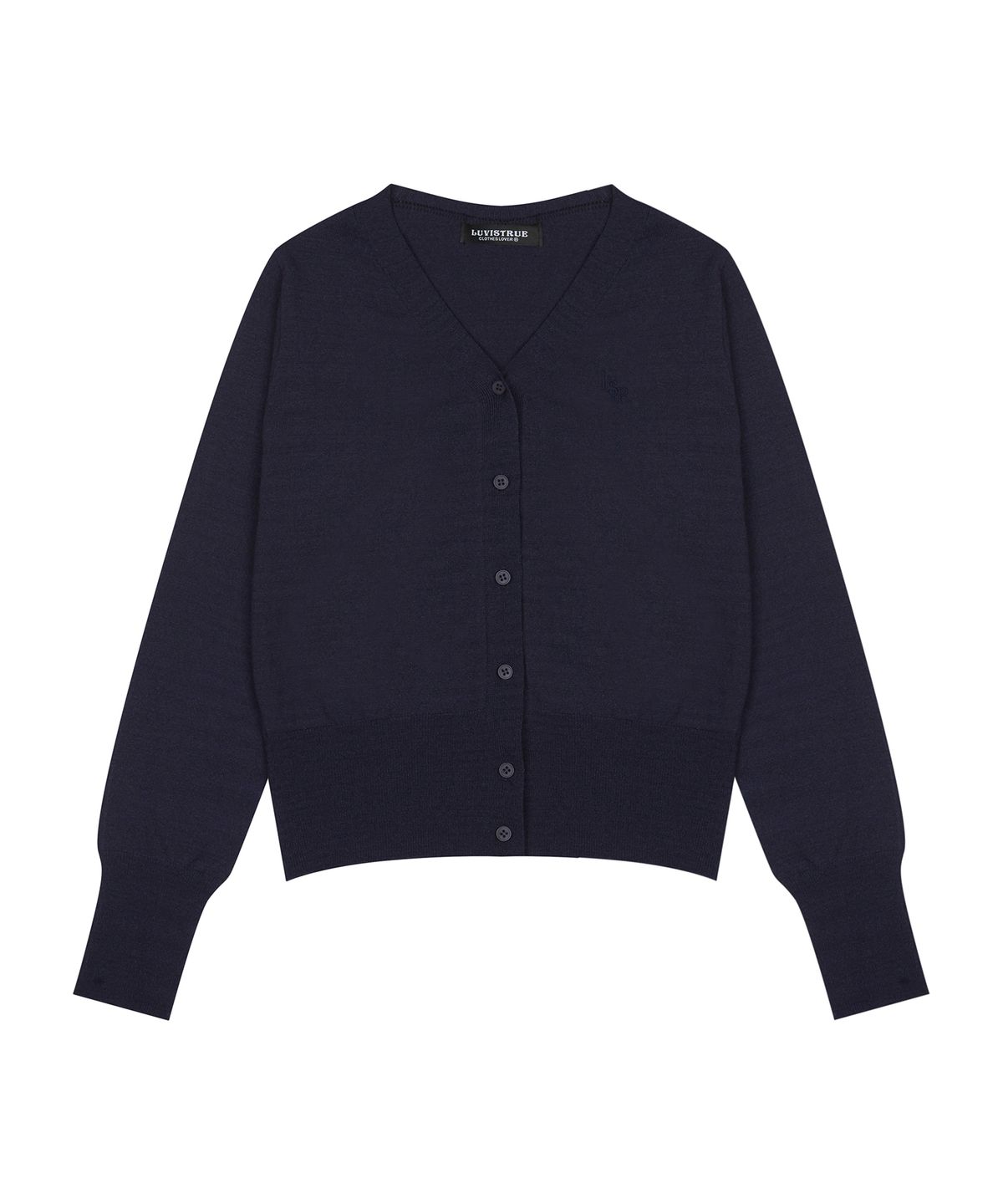 러브이즈트루(LUVISTRUE) LVTR KNIT CARDIGAN(BLUE)