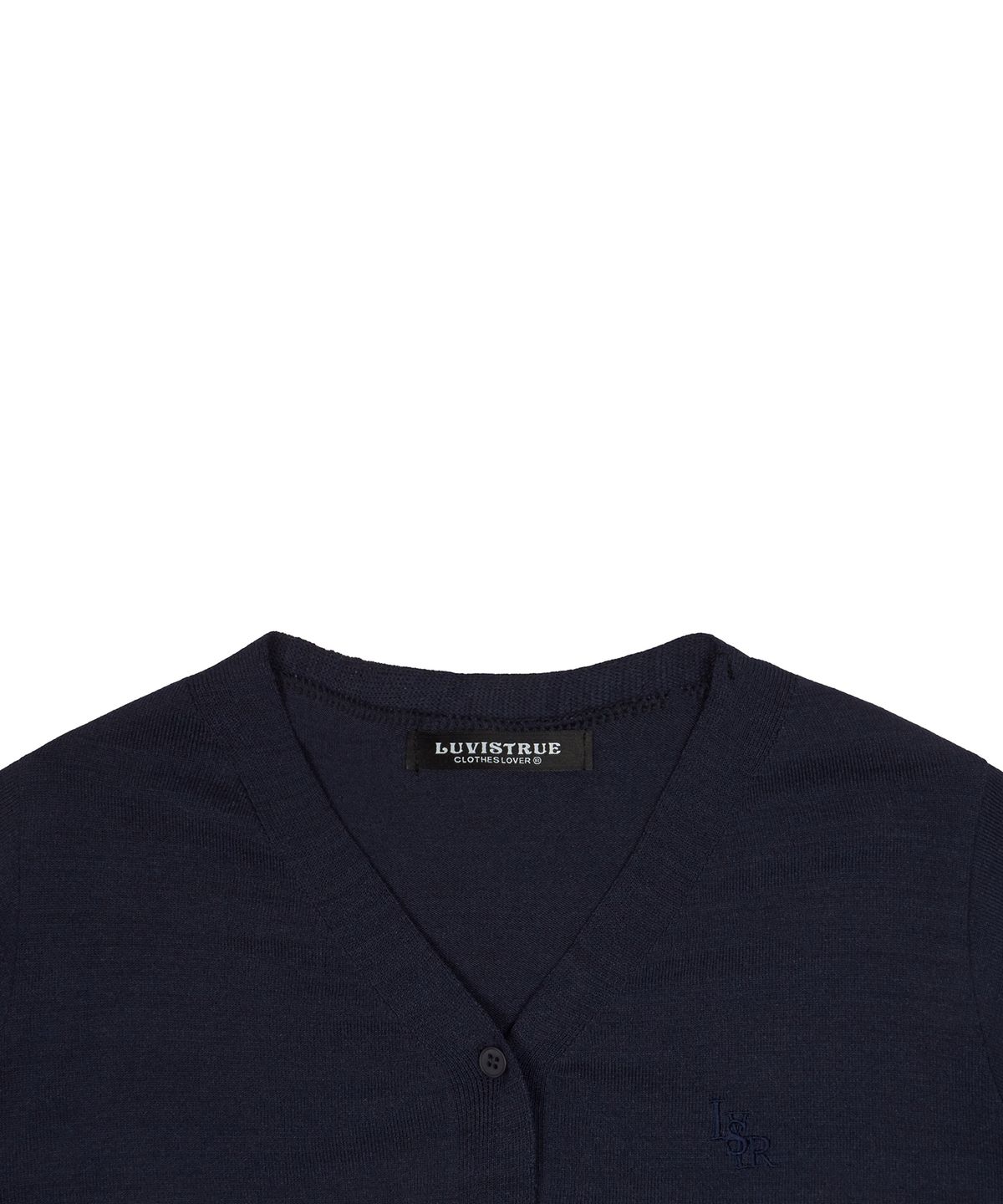 러브이즈트루(LUVISTRUE) LVTR KNIT CARDIGAN(BLUE)