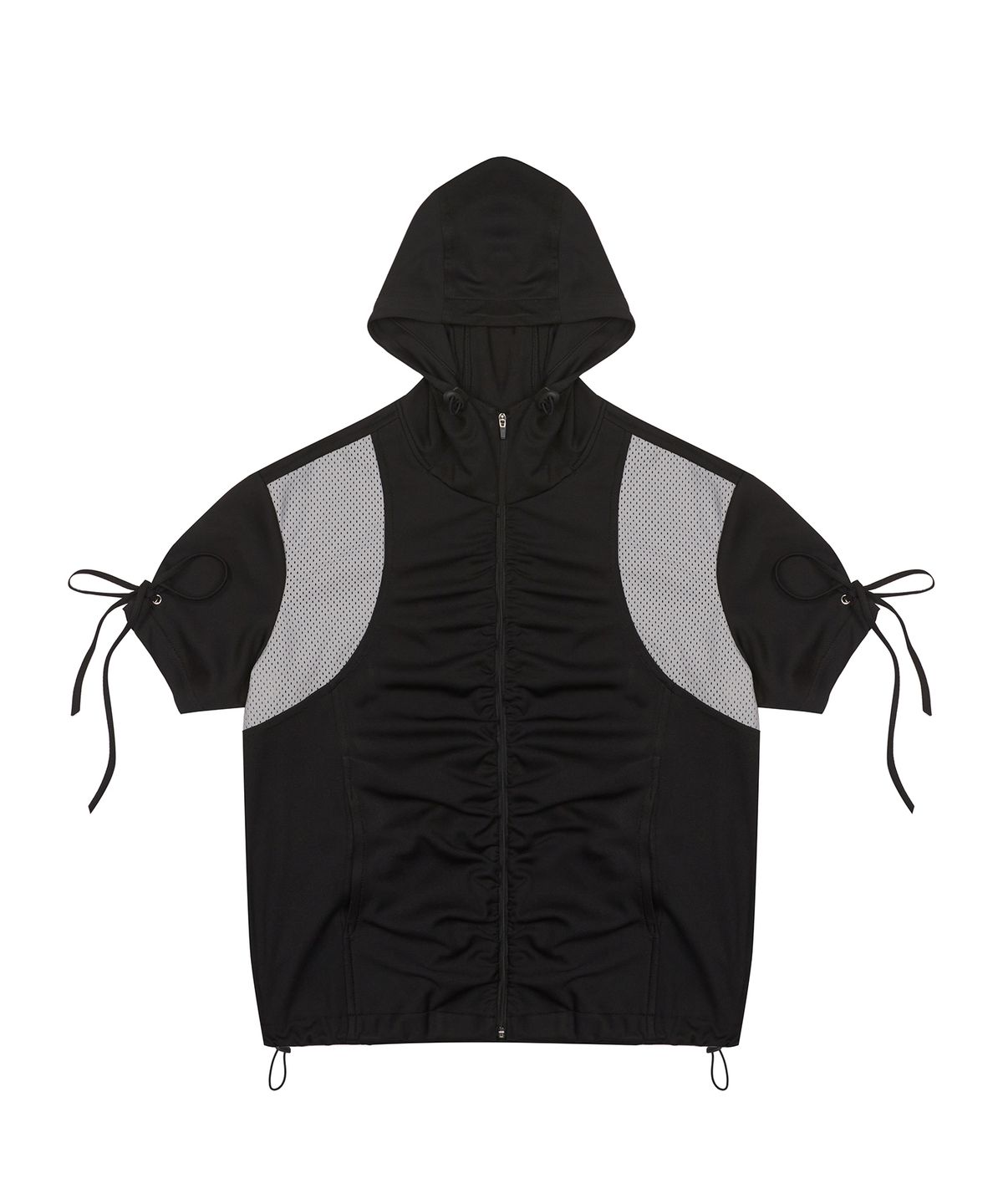 러브이즈트루(LUVISTRUE) RT MESH ZIPUP(BLACK)