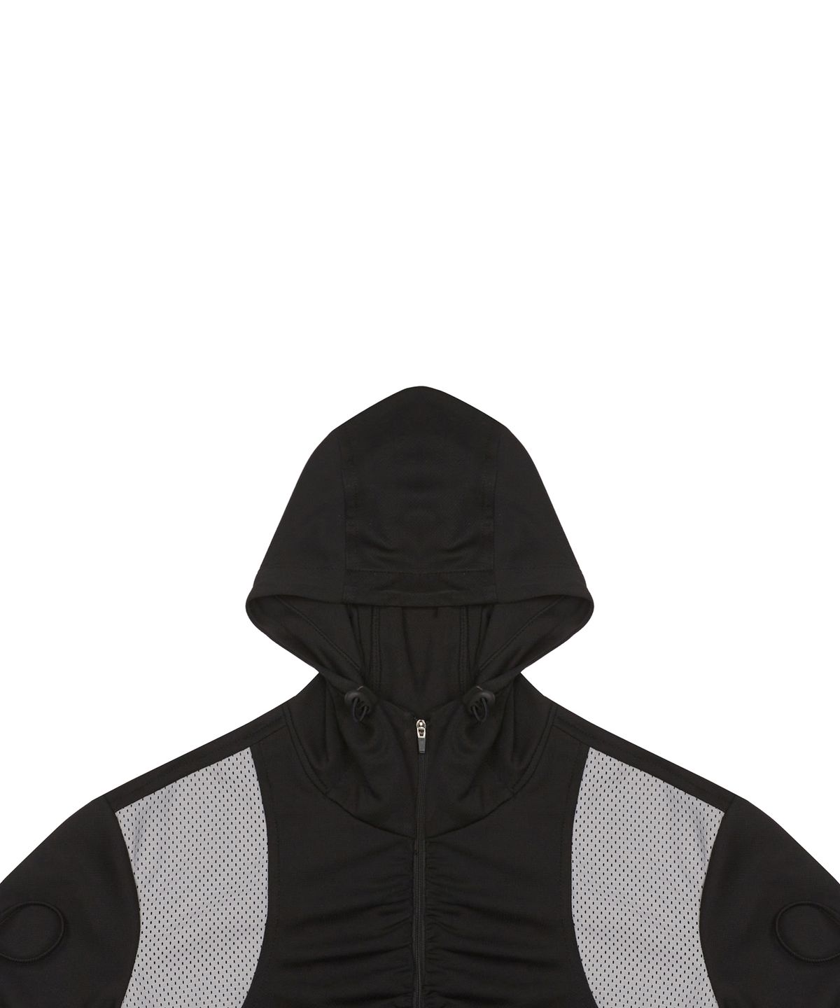 러브이즈트루(LUVISTRUE) RT MESH ZIPUP(BLACK)