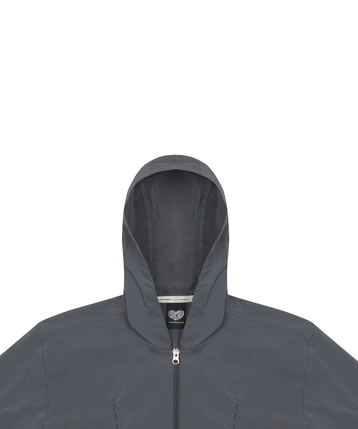 러브이즈트루(LUVISTRUE) RT COMFY WINDBREAKER(CHARCOAL)