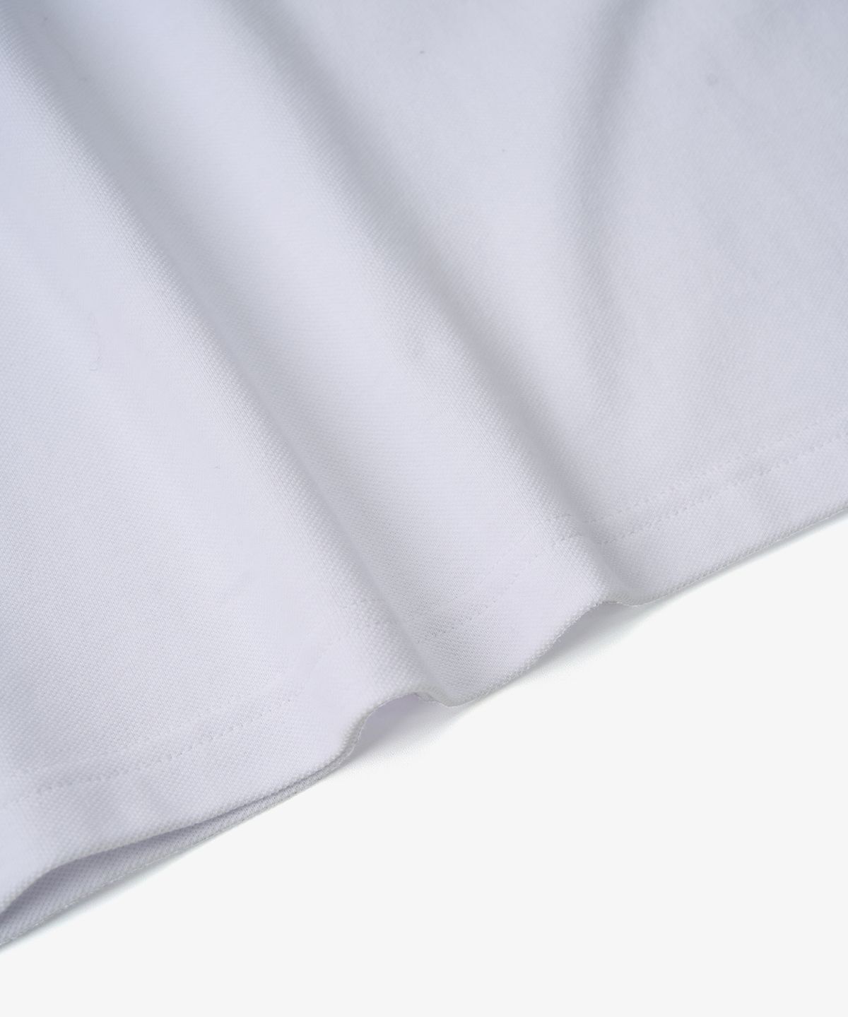 엑스컨테이너(EXCONTAINER) 베이직 피케 하프 티셔츠 (WHITE)