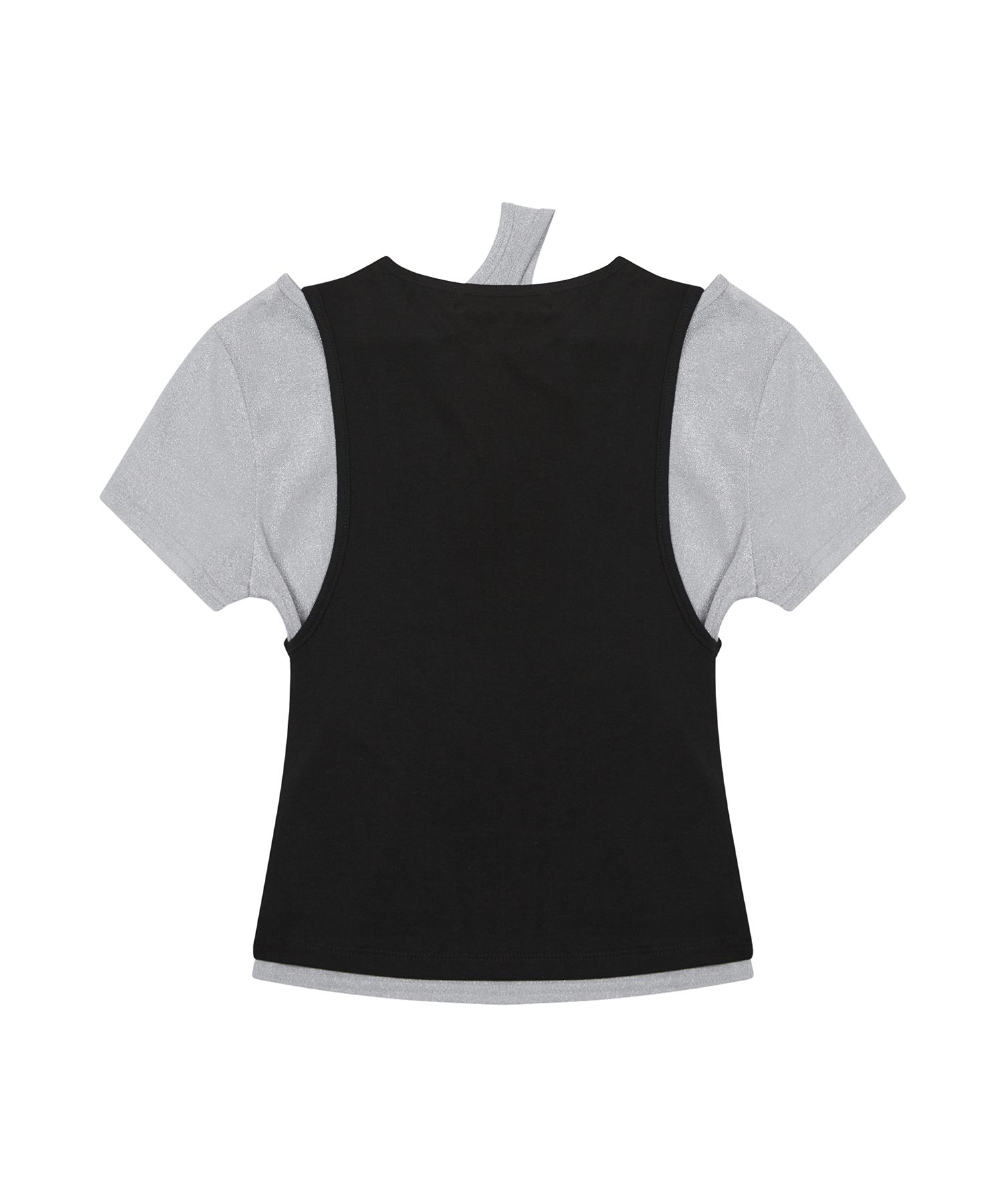 [LUVISTRUE]★24SS★韓国人気★RT GLITTER LAYERED TEE RT GLITTER LAYERED TEE/LUVISTRUE(ラヴイズトゥルー)｜ラヴイズ