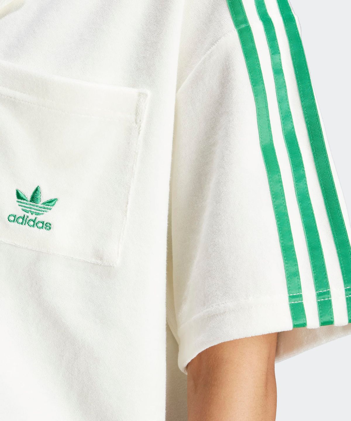 아디다스(ADIDAS) 리조트 셔츠 - 화이트 / JH0614