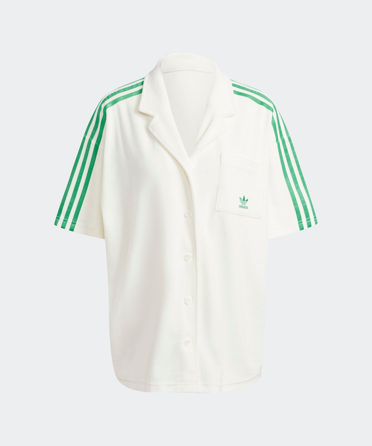 아디다스(ADIDAS) 리조트 셔츠 - 화이트 / JH0614