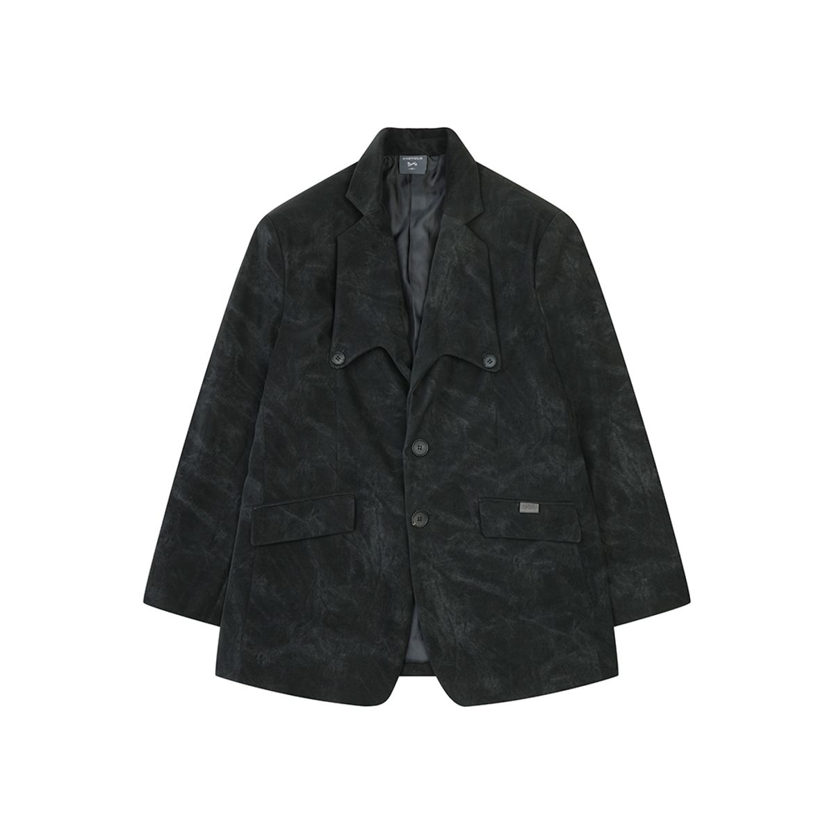 키네티클로(KINETICLO) 빈티지 누박 자켓(BLACK)