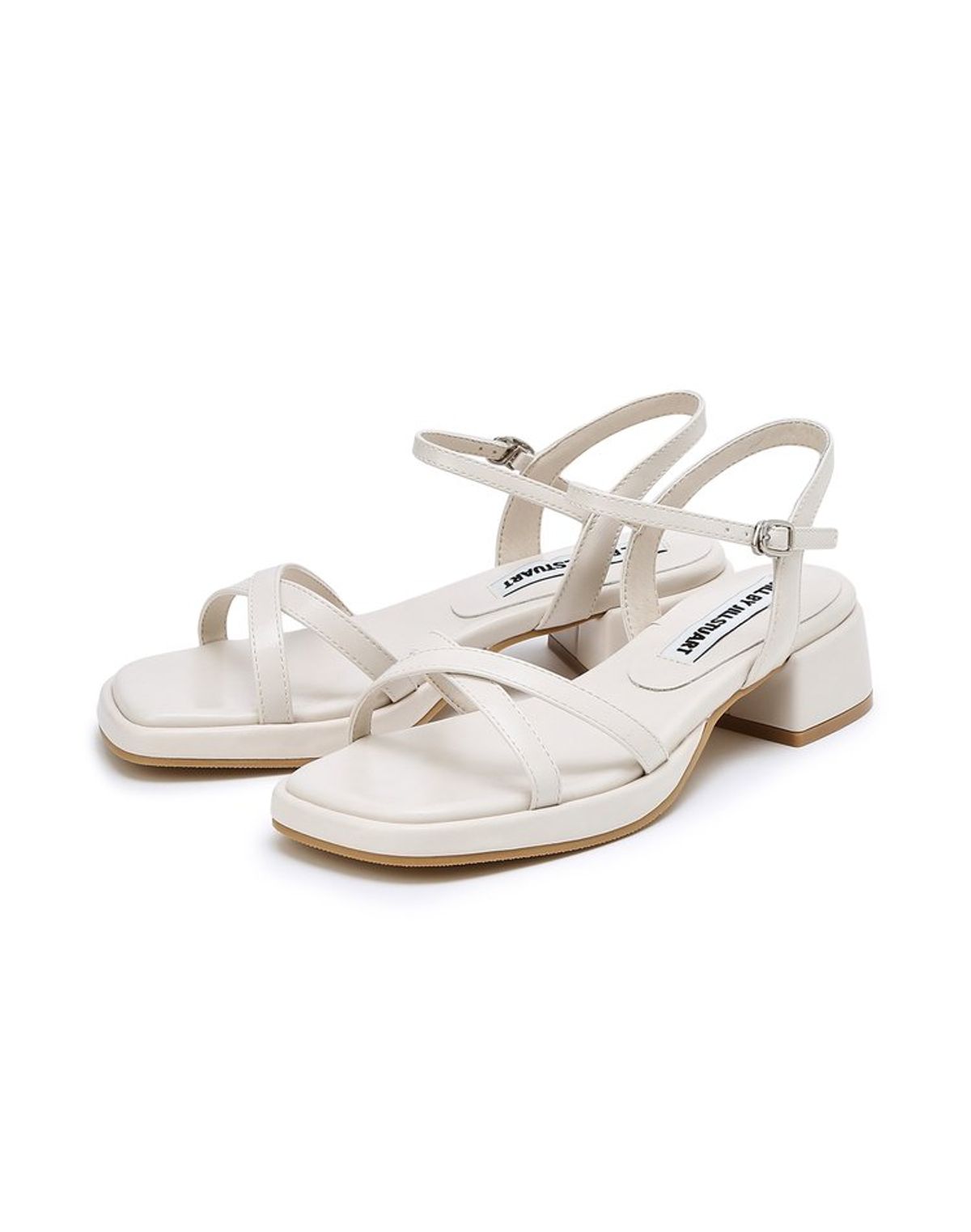 질바이질스튜어트(JILL BY JILLSTUART) [마일리] 크로스 스트랩 플랫폼 샌들 - 2colors