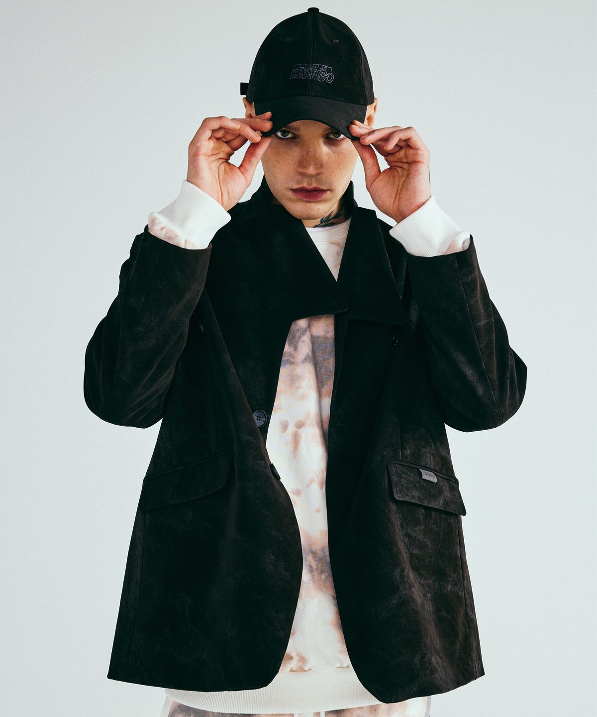 키네티클로(KINETICLO) 빈티지 누박 자켓(BROWN)
