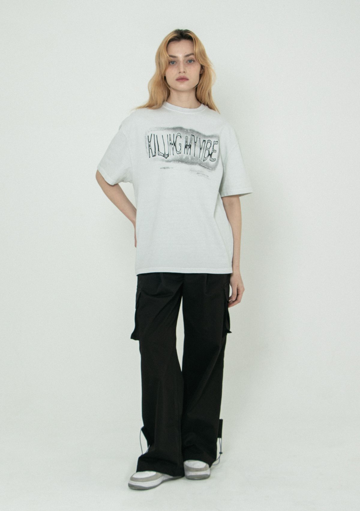 세니크(SENIK) KMV pigment t-shirts - Light grey