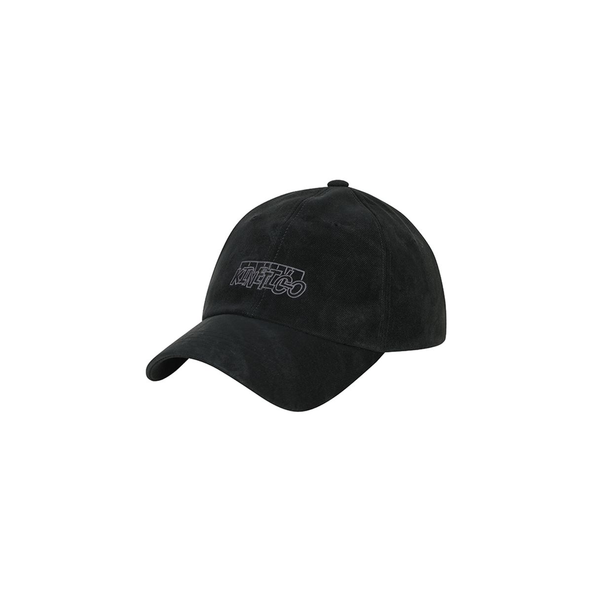 키네티클로(KINETICLO) 모빌 로고 레자 볼캡 모자(BLACK)