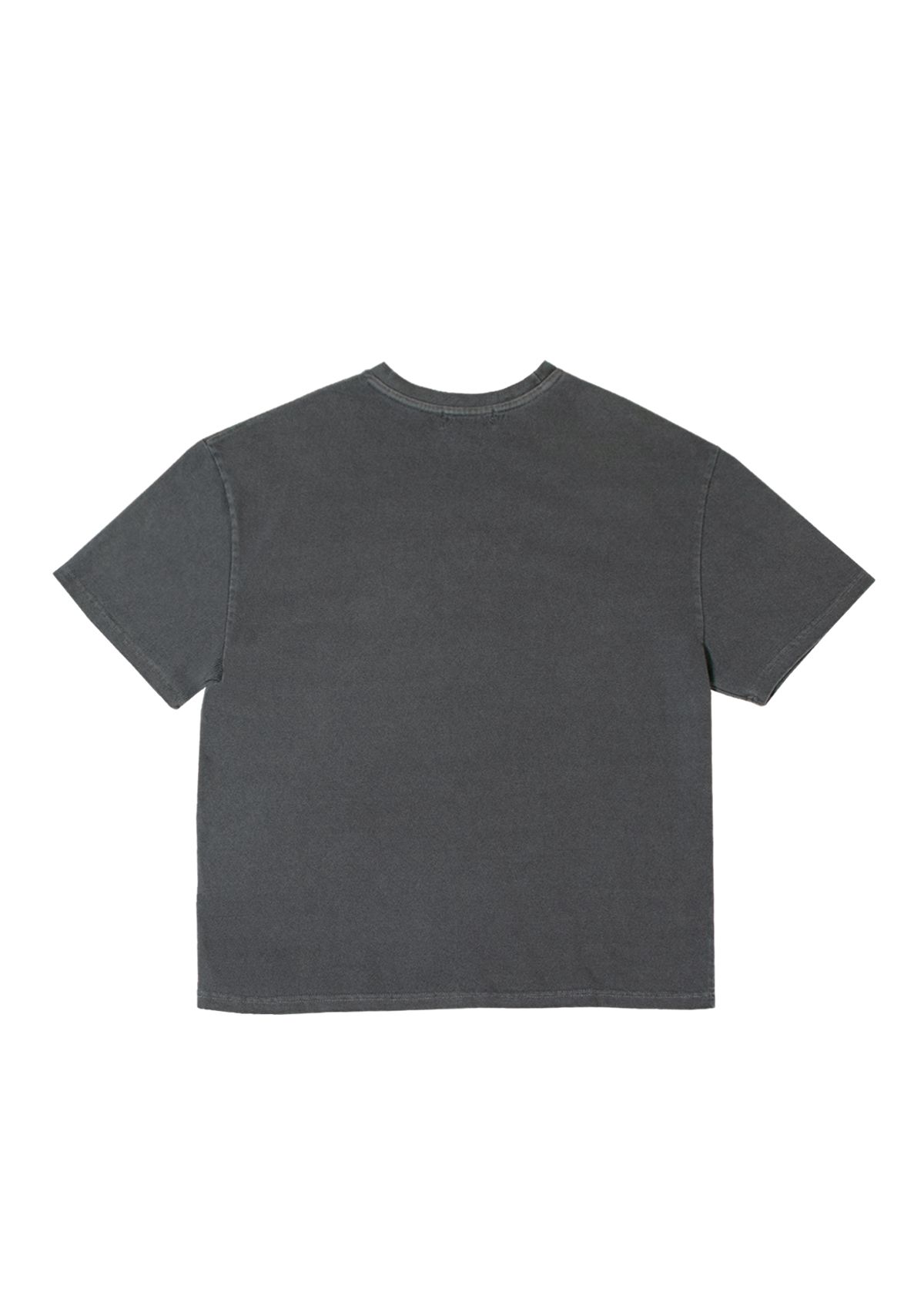 세니크(SENIK) Dusty M31 pigment t-shirts - Charcoal