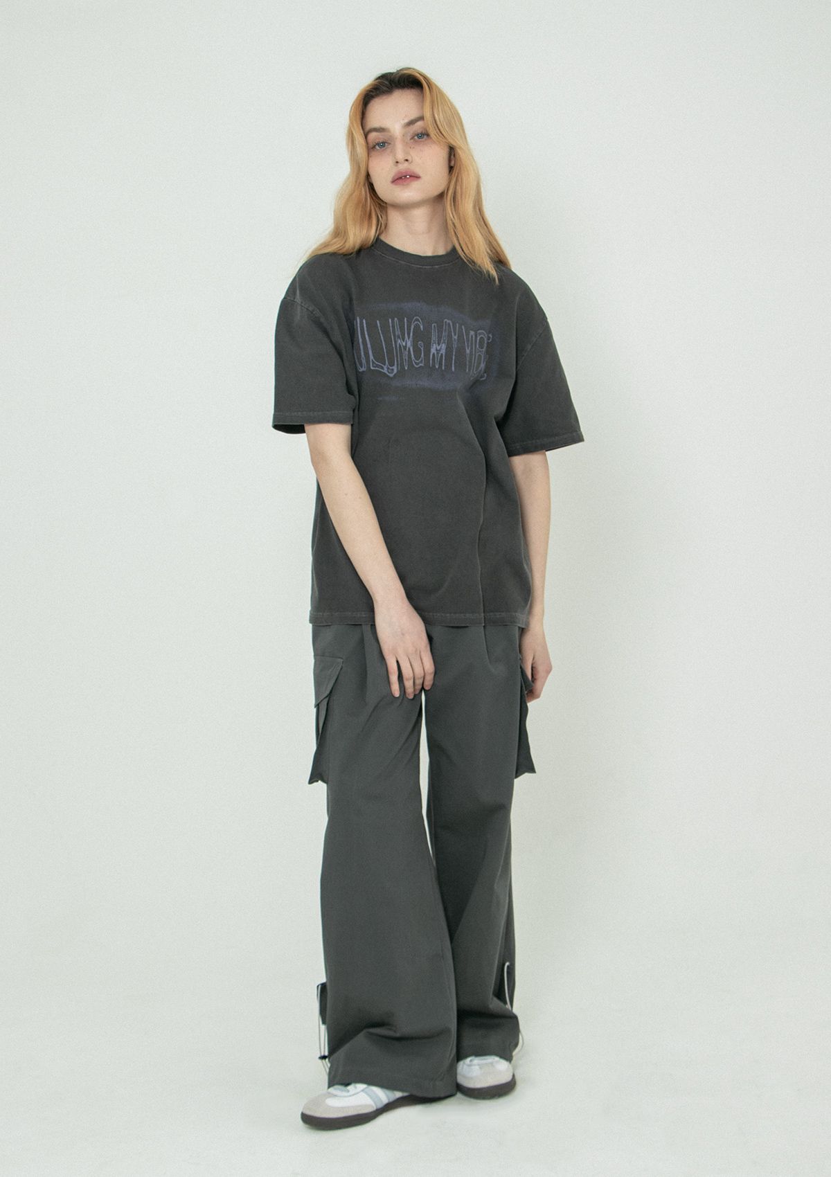 세니크(SENIK) KMV pigment t-shirts - Charcoal