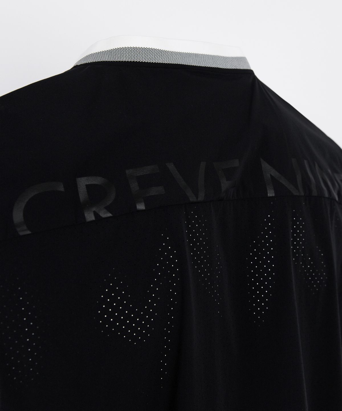 크리브나인(CREVE9) 드롭숄더 스트링 우븐 베스트BK