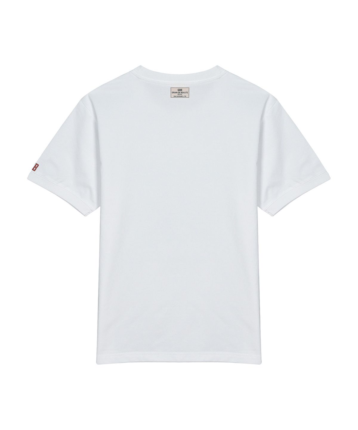 그랭드보떼(GRAIN DE BEAUTE) Original GDB T-SHIRT [WHITE]