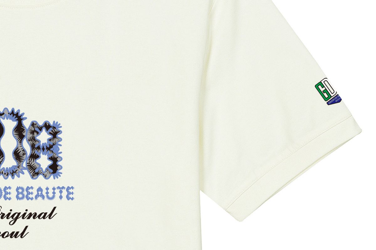 그랭드보떼(GRAIN DE BEAUTE) Original GDB T-SHIRT [BEIGE]