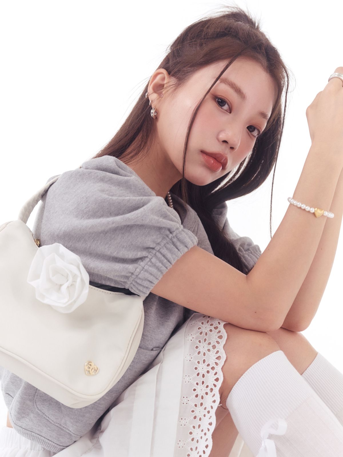 아노에틱(ANOETIC) ROSE COMFY BAG_IVORY