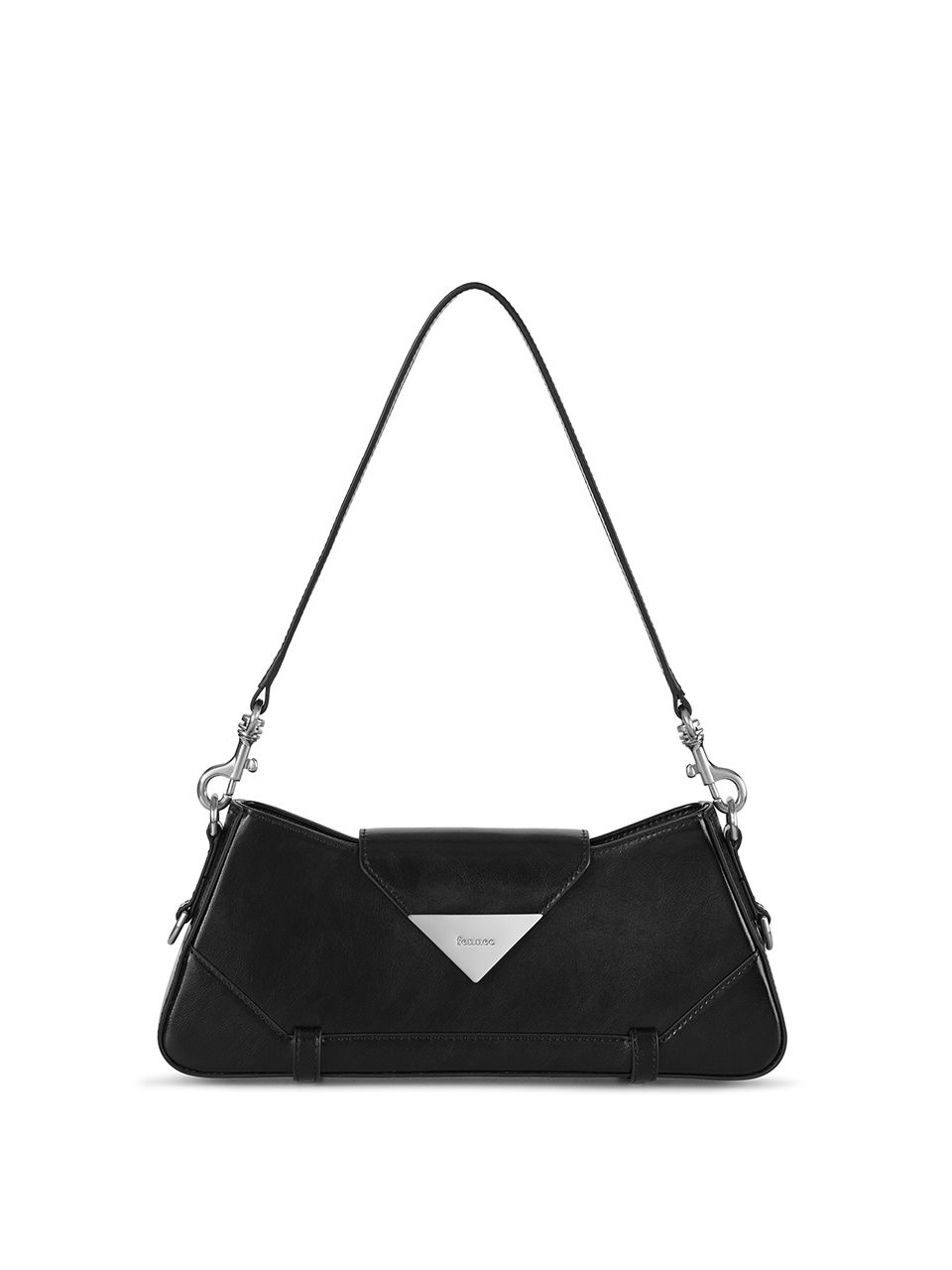 MUSINSA | fennec GAVI TRIANGLE BAG - BLACK