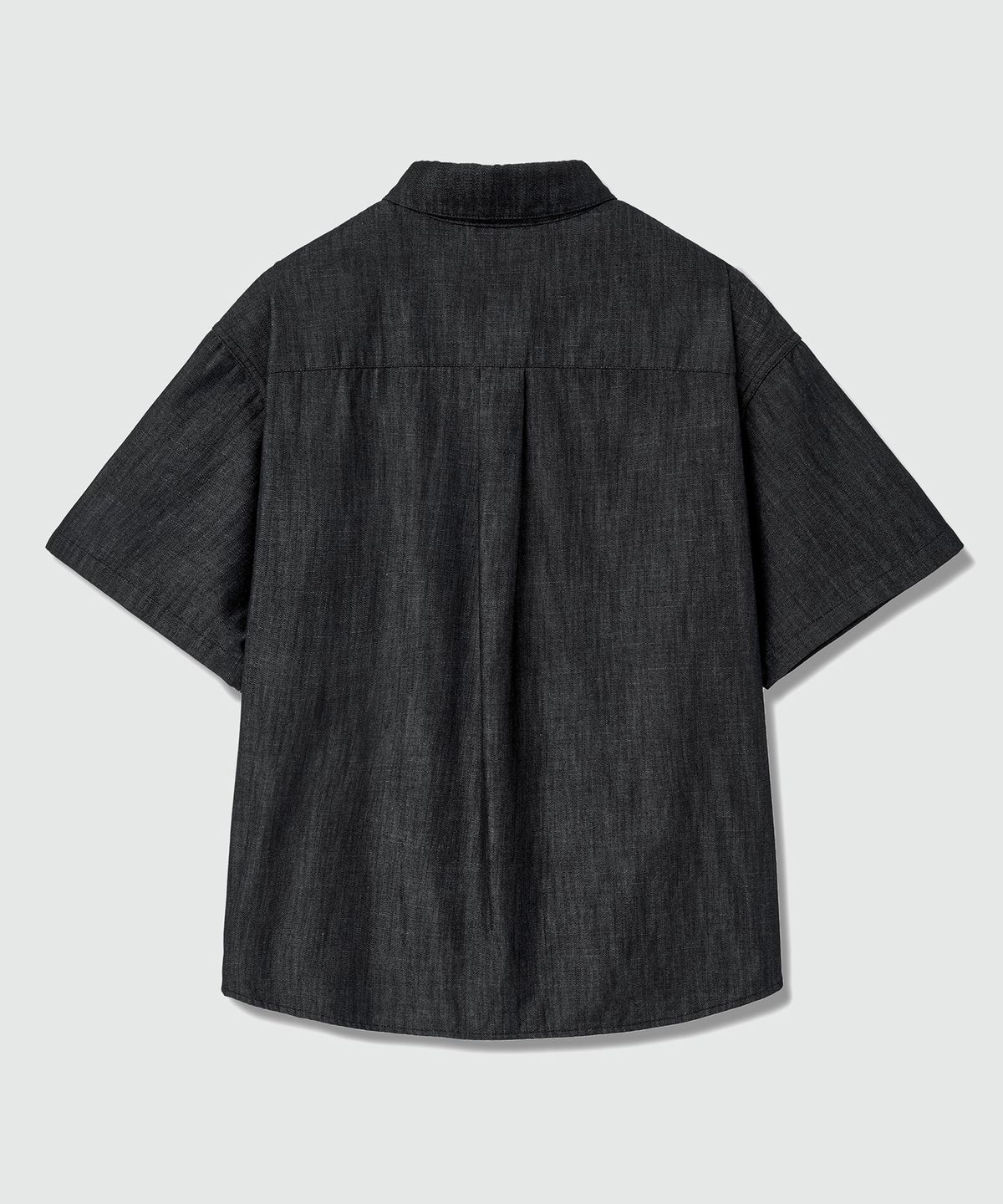 데케트(DECET) Over Denim Short Shirts DCSH004Black