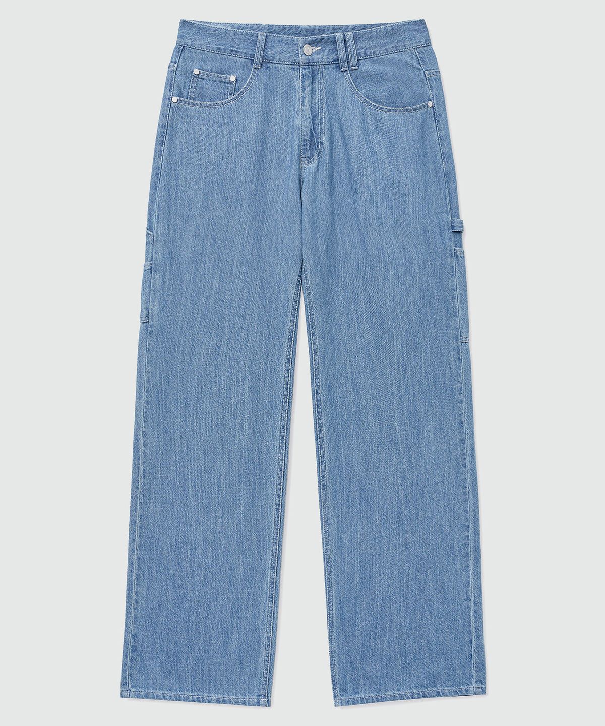 데케트(DECET) [썸머 린넨라이크]LinenLike Carpenter Jeans DCPT040Blue