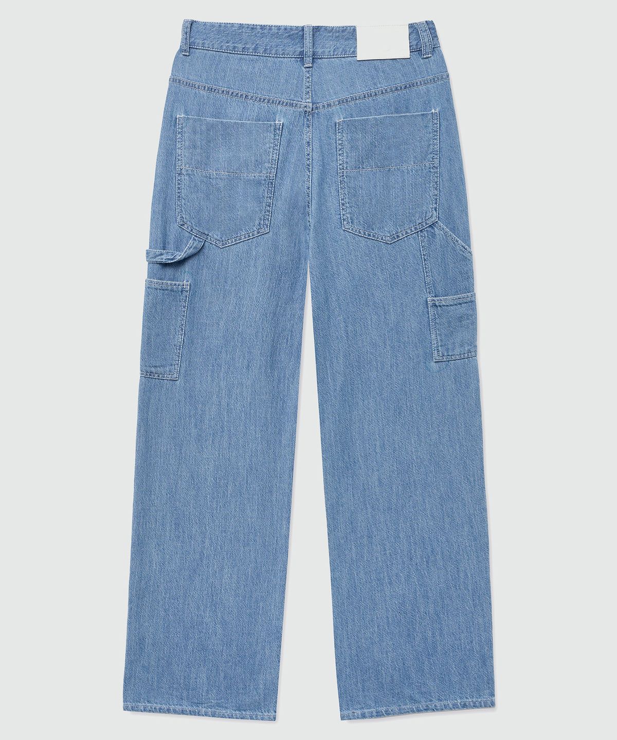 데케트(DECET) [썸머 린넨라이크]LinenLike Carpenter Jeans DCPT040Blue