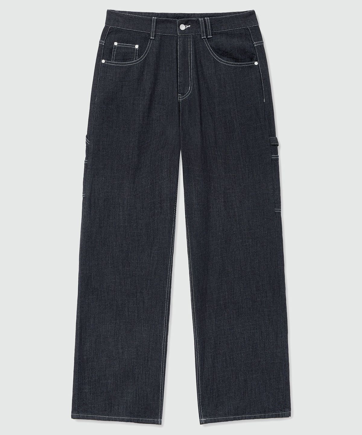 데케트(DECET) [썸머 린넨라이크]LinenLike Carpenter Jeans DCPT040Indigo