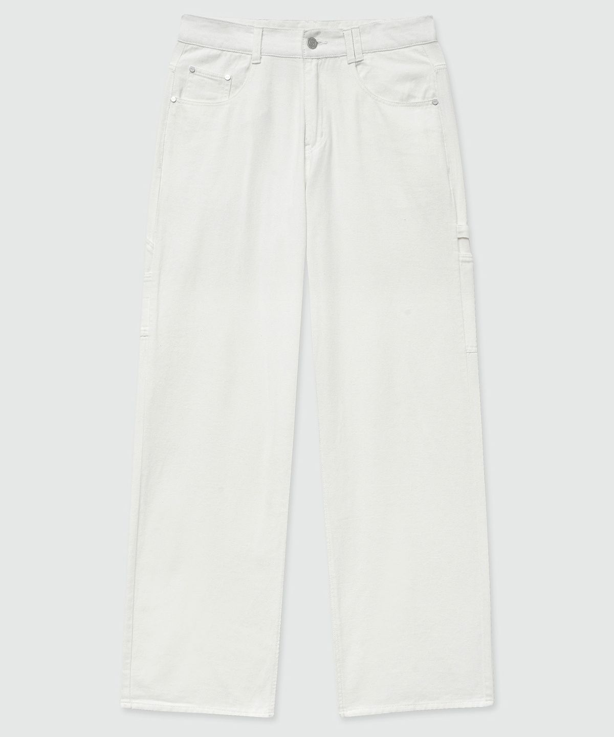 데케트(DECET) [썸머 린넨라이크]LinenLike Carpenter Jeans DCPT040Ivory